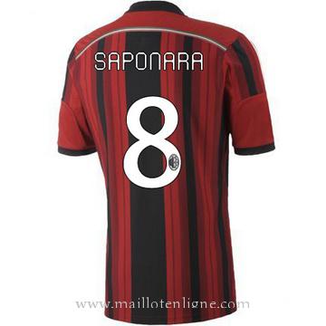 Maillot AC Milan SAPONARA Domicile 2014 2015